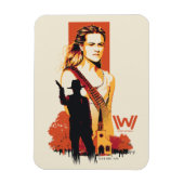 Westworld | Wyatt & Man in Black bij White Church Magneet (Verticaal)