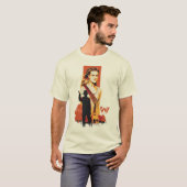 Westworld | Wyatt & Man in Black bij White Church T-shirt (Voorkant volledig)