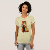 Westworld | Wyatt & Man in Black bij White Church T-shirt (Voorkant volledig)