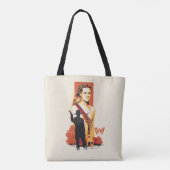 Westworld | Wyatt & Man in Black bij White Church Tote Bag (Achterkant)