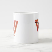 Westworld | Wyatt met Rifle Over Logo Grote Koffiekop (Voorkant)