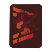 Westworld | Wyatt met Rifle Over Logo Magneet (Verticaal)