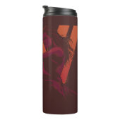 Westworld | Wyatt met Rifle Over Logo Thermosbeker (Geroteerd rechts)