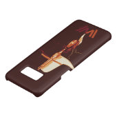 Westworld | Zwart wit Pet Pet gesplitst grafisch Case-Mate Samsung Galaxy Hoesje (Onderkant)