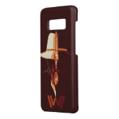 Westworld | Zwart wit Pet Pet gesplitst grafisch Case-Mate Samsung Galaxy Hoesje (Achterkant/links)