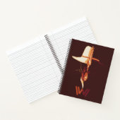 Westworld | Zwart wit Pet Pet gesplitst grafisch Notitieboek (Binnen)