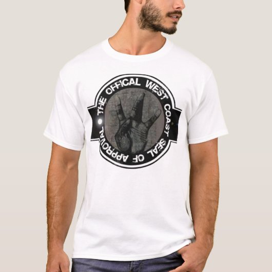 westzegel van goedkeuring t-shirt (Voorkant)