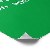 Wet 18:9 Gele en zwarte kanarie spotvogel Poster (Hoek)