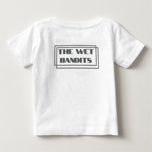 Wet Bandits T-shirt voor kinderen (Achterkant)