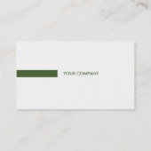 Wet - Bedrijven Visitekaartje (Achterkant)