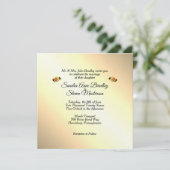 Wet en Geneeskunde Unie Gele Roos Kaart (Staand voorkant)