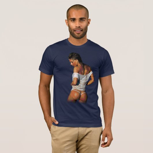 WET EN WILD. T-SHIRT (Voorkant volledig)