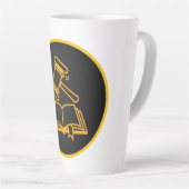 Wet gerelateerde Smart Look Latte Mok (Rechterhoek)