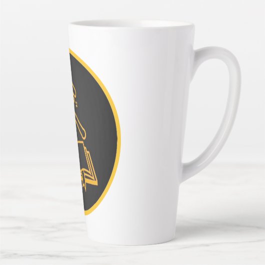 Wet gerelateerde Smart Look Latte Mok (Rechts)