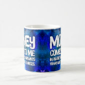 Wet inzake aantrekken Geldbebossing Quote Wealth Koffiemok (Center)