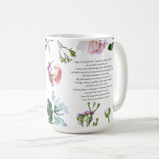 Wet inzake onttrekkingsdichtheid gebeden koffiemok (Voorkant rechts)