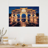 Wet Liberty Arch Poster (Keuken)