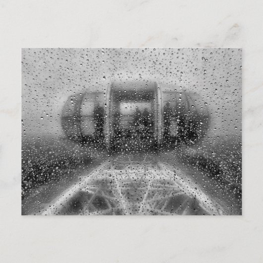 Wet London Eye Briefkaart (Voorkant)