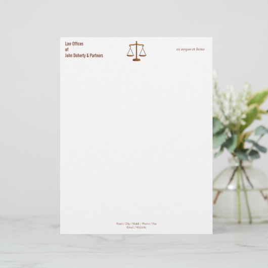 WET OFFICES Letterhead Briefhoofd (Staand voorkant)