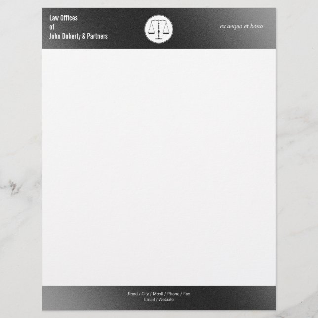 WET OFFICES Letterhead Custom Briefhoofd (Voorkant)