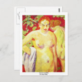 Wet op Cinnabar door Marc Franz Briefkaart (Voorkant / Achterkant)