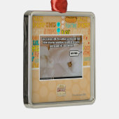 Wet op de Natuur #45 Metalen Ornament (Rechts)