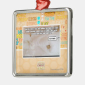 Wet op de Natuur #45 Metalen Ornament (Links)