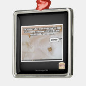 Wet op de Natuur #45 Metalen Ornament (Links)