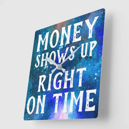 Wet op het aantrekken van geld Shows op tijd Vierkante Klok (Hoek)