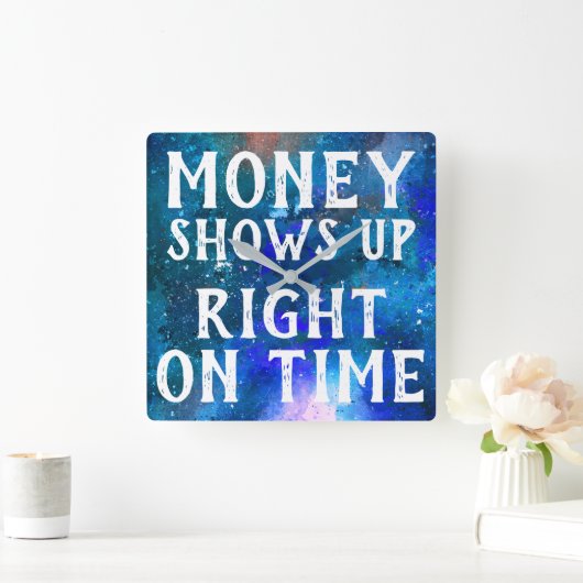 Wet op het aantrekken van geld Shows op tijd Vierkante Klok (Huis)