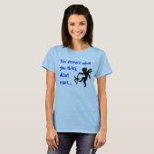 Wet op het Shirt van aantrekking (Voorkant volledig)