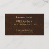 wet | Schalen van rechtvaardigheid | advocaat |  Visitekaartje (Achterkant)