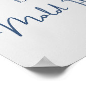 Wet Showers Funny Bathroom Poster (Hoek)