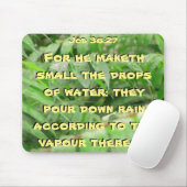 Wet sumac Job Bijbelcitaat Muismat (Met muis)