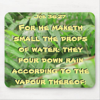 Wet sumac Job Bijbelcitaat Muismat