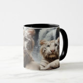 Wet Tiger Cubs Coffee Mug Mok (Voorkant rechts)