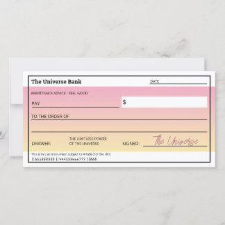 Wet van aantrekking Cute Roze Vinkje Plat Kaartje