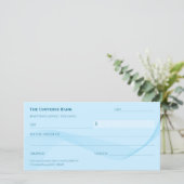 Wet van aantrekkingskracht Blue Blank Abundance Ch (Staand voorkant)