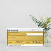 Wet van Aantrekkingskracht Goud Overvloed Check Pl (Staand voorkant)