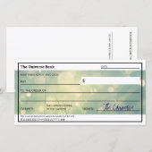 Wet van Aantrekkingskracht Green Abundance Check F (Voorkant / Achterkant)