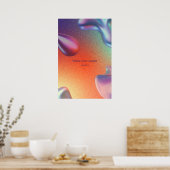 Wet van Aantrekkingskracht Inspirerend Aura Quote Poster (Keuken)