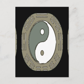 Wet van aantrekkingskracht - Ying Yang Briefkaart