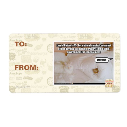 Wet van de Natuur #45 Etiket (Voorkant)