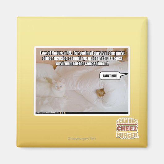 Wet van de Natuur #45 Magneet (Voorkant)