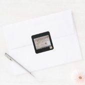 Wet van de Natuur #45 Vierkante Sticker (Envelop)