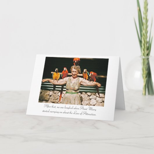 Wet van de verjaardagskaart van de kaart (Voorkant)