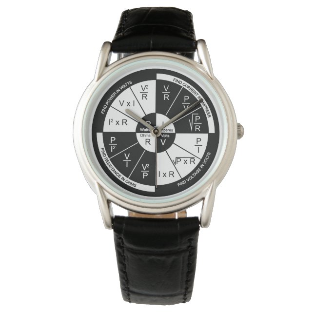 Wet van Ohm-horloge Horloge (Voorkant)