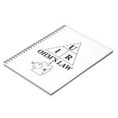 Wet van Ohm Notitieboek (Linkerzijde)