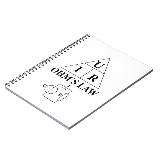 Wet van Ohm Notitieboek (Linkerzijde)