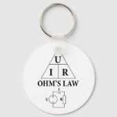 Wet van Ohm Sleutelhanger (Voorkant)